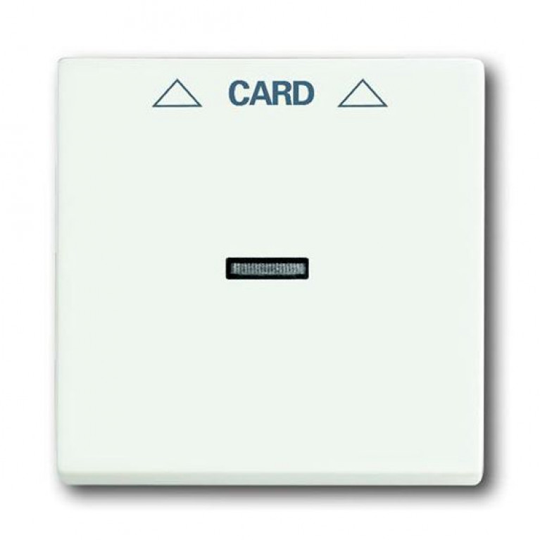 Накладка на карточный выключатель ABB FUTURE, белый бархат, 2CKA001710A3928