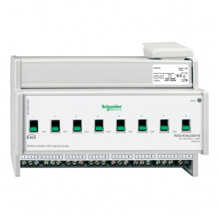 АКТОР ДЛЯ ВЫКЛ REG-K//8X230//16 С РУЧ УПР
