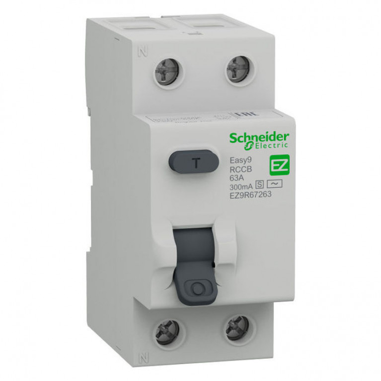 УЗО Schneider Electric Easy9 2P 63А, 300 мА ( AC S ), EZ9R67263