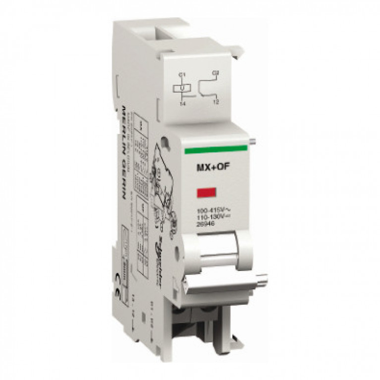 РАСЦЕПИТЕЛЬ MX+OF 110-415В ДЛЯ С60//C120