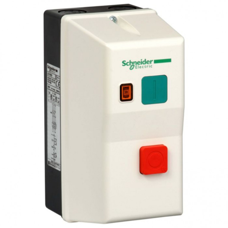 Пускатель в корпусе Schneider Electric TeSys LE 3.7А, 1.5кВт 400//220В, LE1M35M710