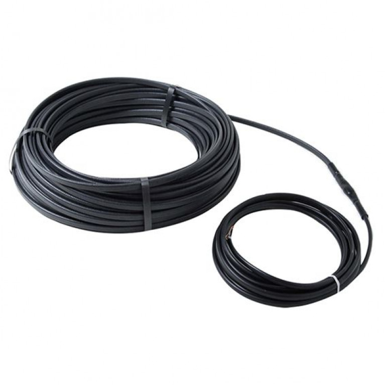 Нагревательный кабель саморег. DEVI-Iceguard™ 18 черный (катушка ~250 м) отгруз катушками! +//- 10% к указанной длине