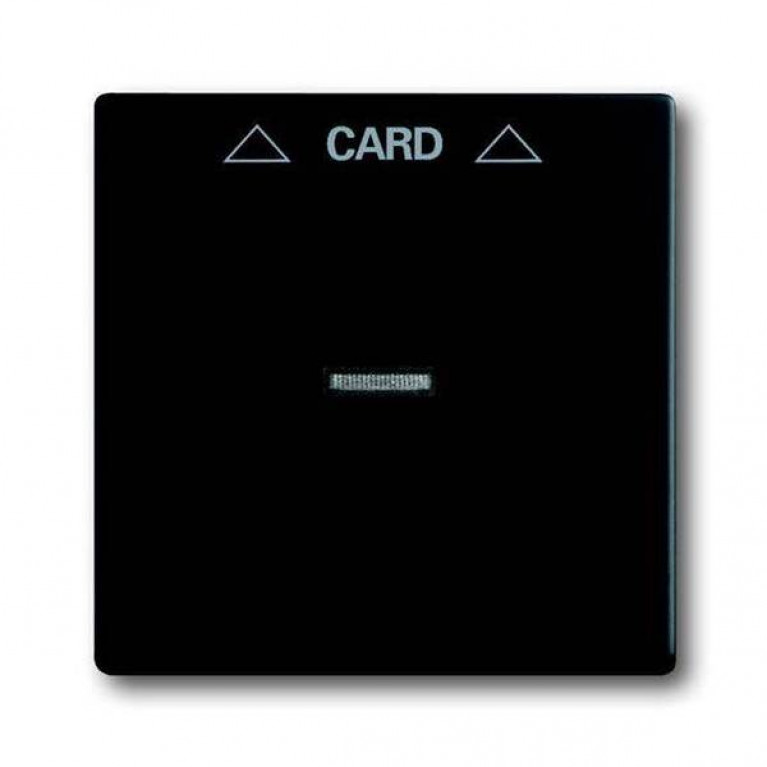 Накладка на карточный выключатель ABB, черный бархат, 2CKA001710A3905