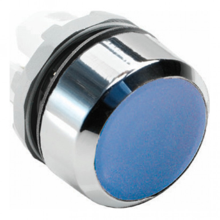 Кнопка MP2-20L синяя (только корпус) без подсветки с фиксацией
