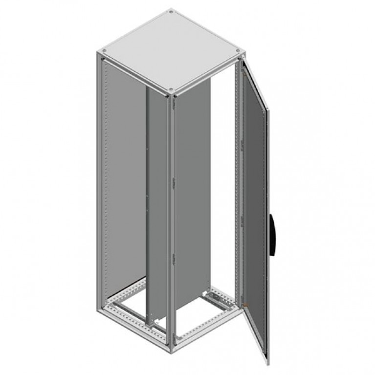 Шкаф напольный Schneider Electric Spacial SF, 600x2000x400мм, IP55, сталь, NSYSF20640P
