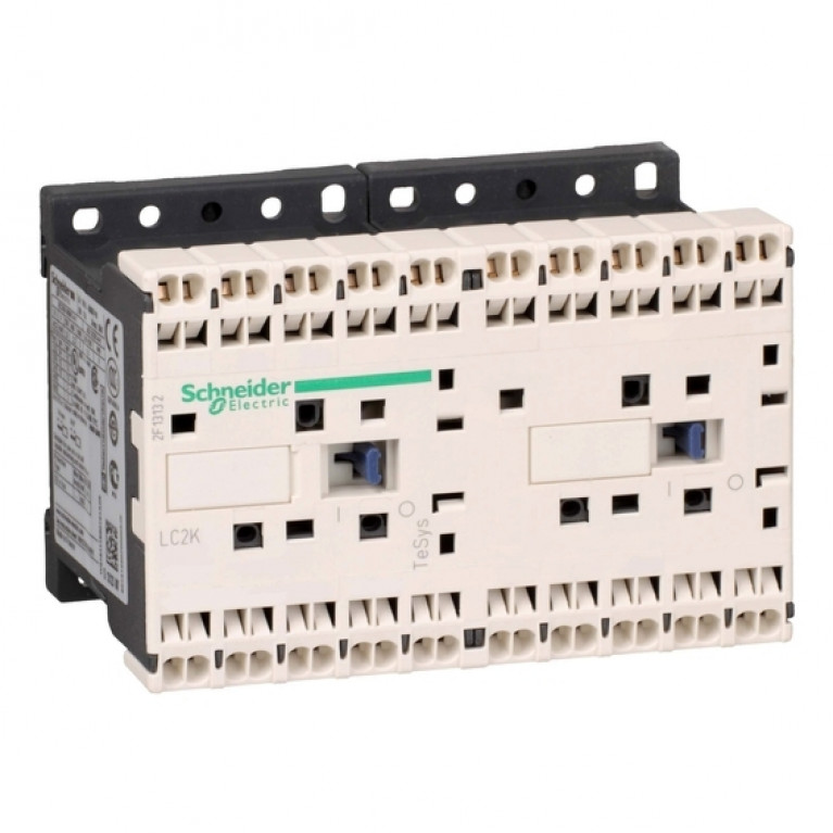 Реверсивный контактор Schneider Electric TeSys LC2K 3P 9А 400//230В AC 4кВт, LC2K09013P7