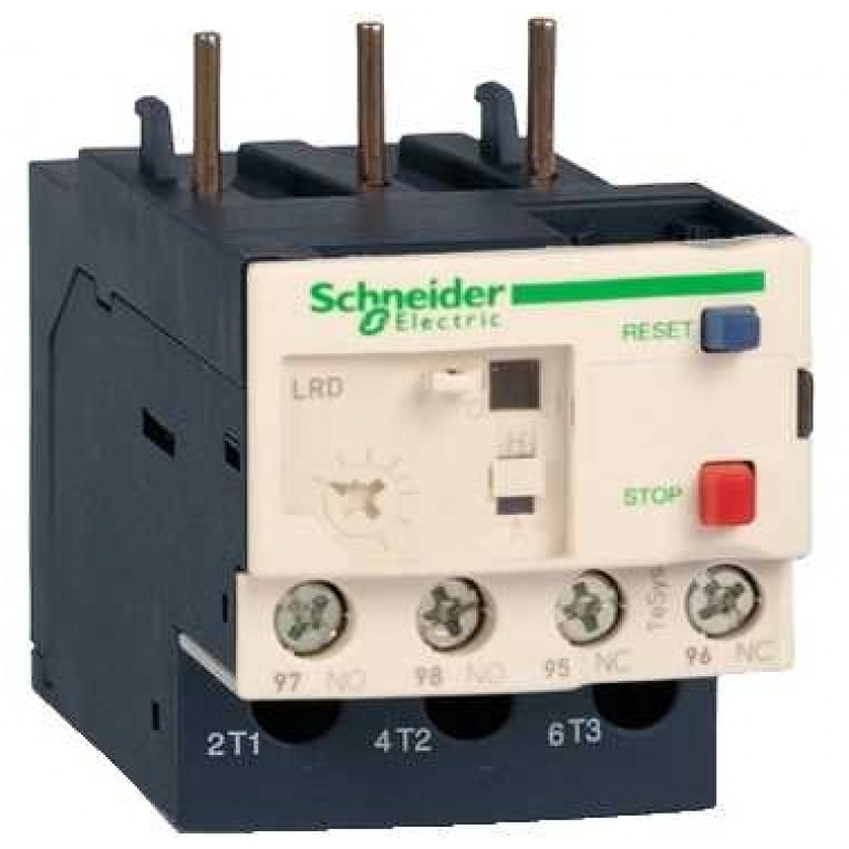 Реле перегрузки тепловое Schneider Electric TeSys 0,4-0,63А, класс 10A, LR3D04