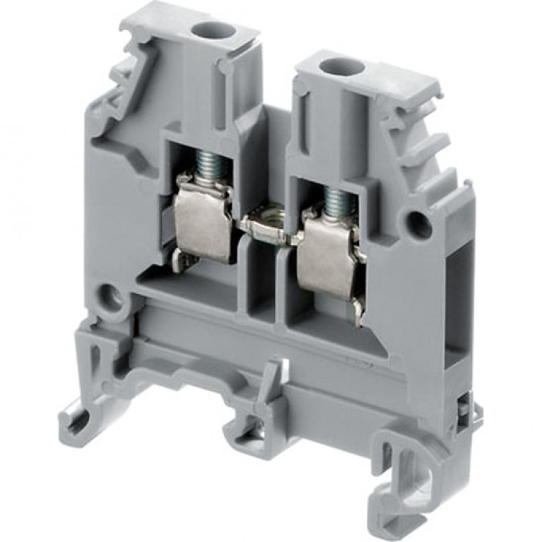 Проходная клемма с винтовым зажимом ABB SNA 4 мм², серый, 1SNA115116R0700