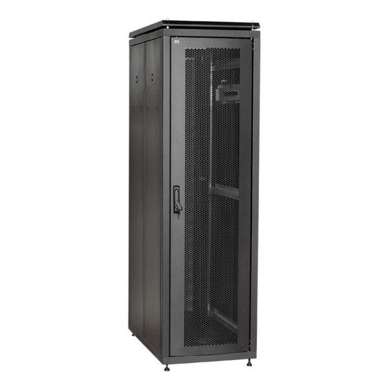ITK Шкаф сетевой 19 LINEA N 18U 600х600 мм перфорированная передняя дверь черный