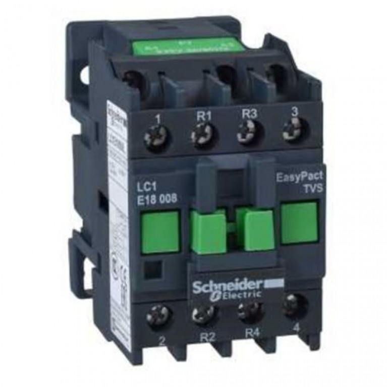 Контактор Schneider Electric EasyPact TVS 4P 32А 400//230В AC, LC1E18008P7
