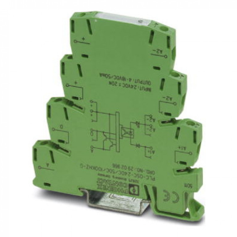 PLC-OPT- 24DC// 5DC//100KHZ-G Модуль полупроводникового реле (упак. 1)