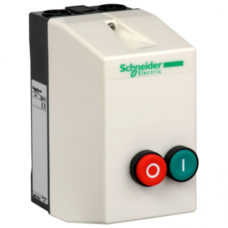 Пускатель в корпусе Schneider Electric TeSys LE 25А, 11кВт 400//220В, LE1D25M7
