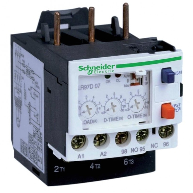 Реле перегрузки электронное Schneider Electric TeSys 1,2-7А, LR97D07M7