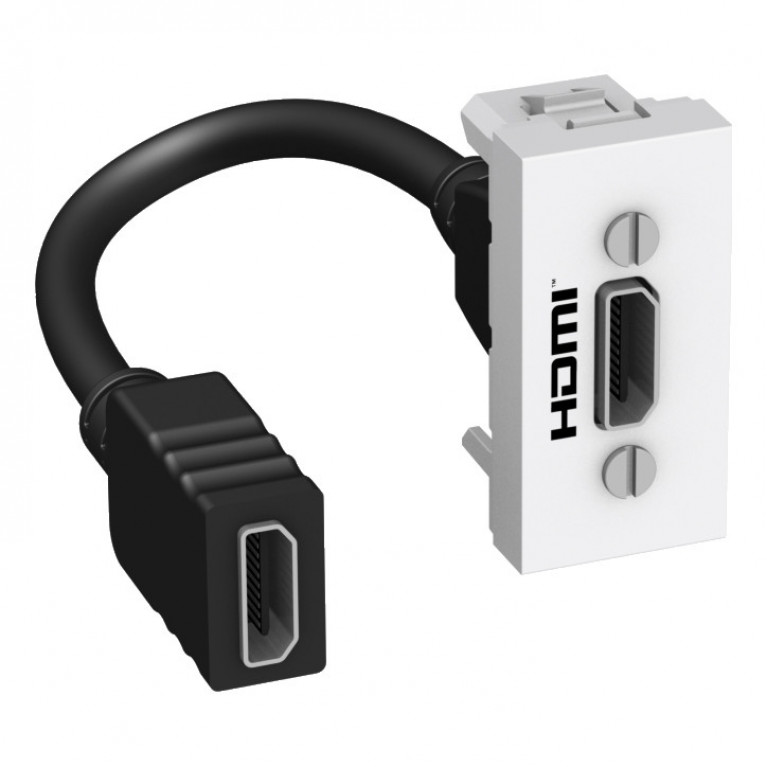 РОЗЕТКА HDMI БЕЛАЯ