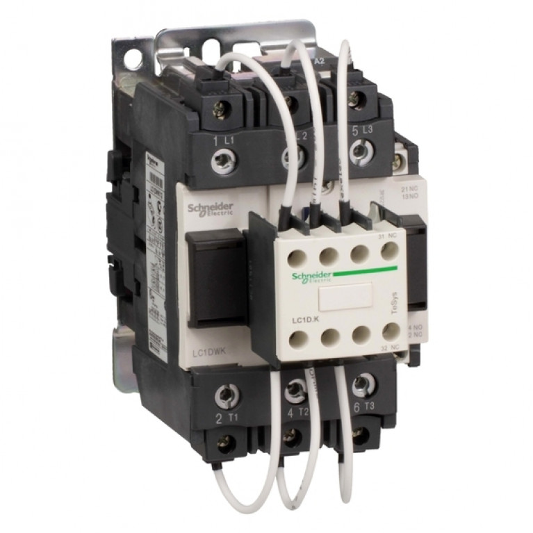 Контактор Schneider Electric TeSys LC1D 3P 400//110В AC, LC1DWK12F7