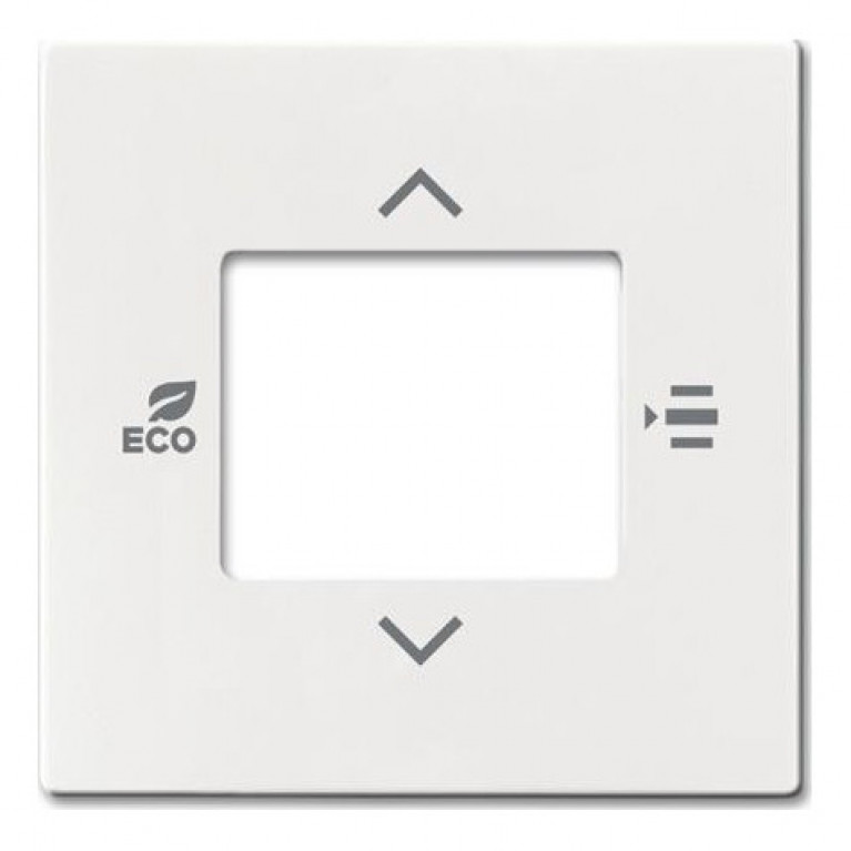 6109//03-84-500 Накладка на терморегулятор, белый