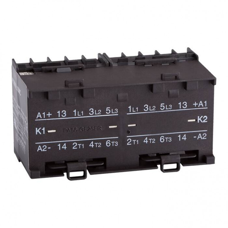 Реверсивный контактор КЭАЗ OptiStart K1W 3P 9А 400//230В AC 4кВт, 117134