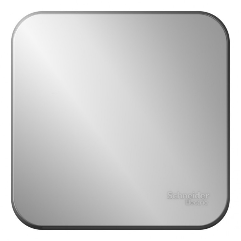 Переключатель 1-клавишный Schneider Electric BLANCA, открытый монтаж, алюминий, BLNVA106013